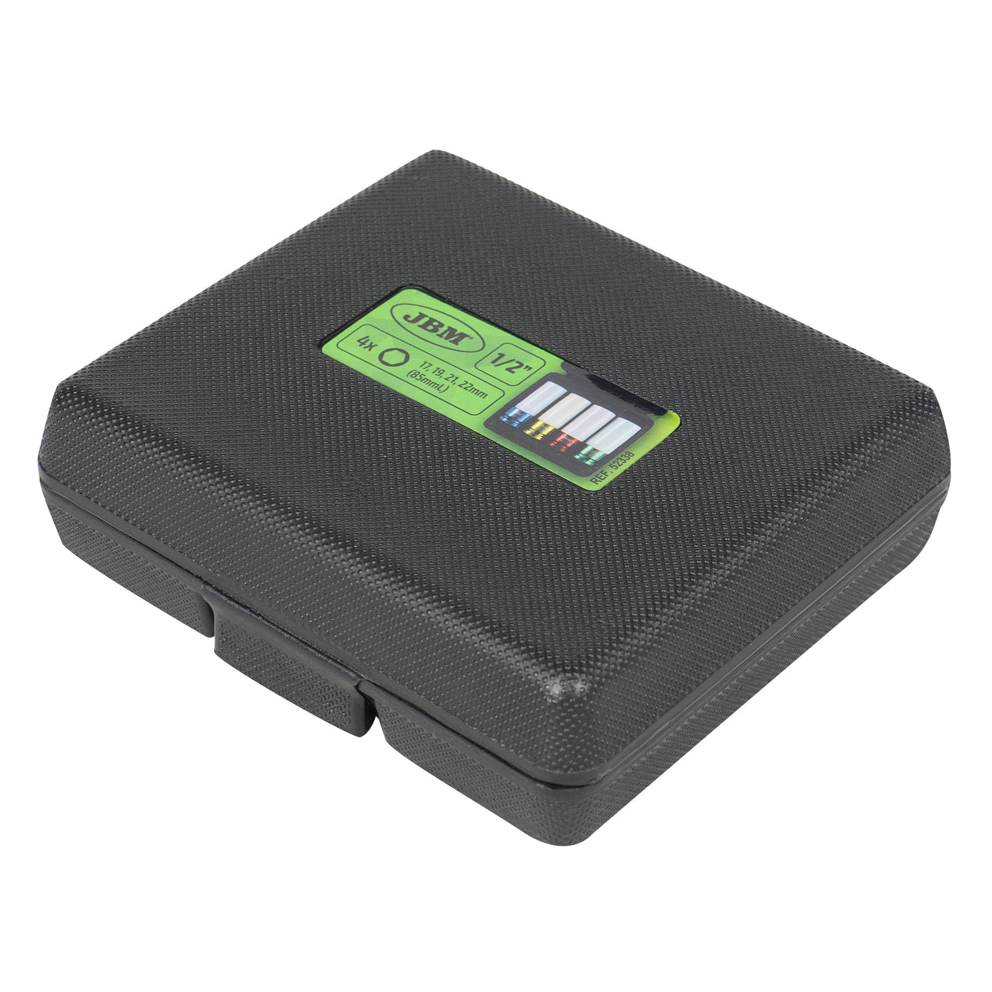 52338 - JBM 1/2" Hjulpiper 17,19,21,22MM