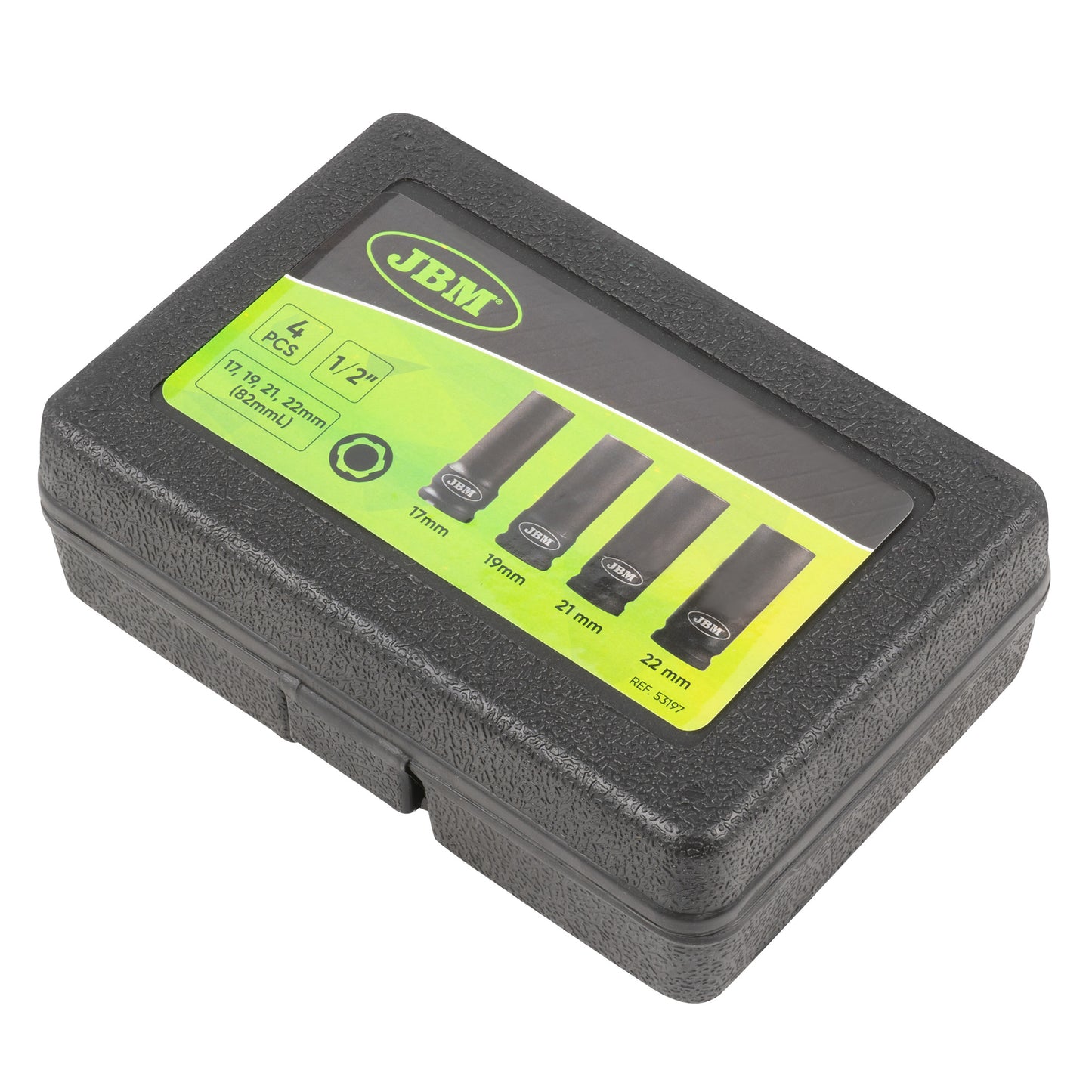 53197 - JBM Hjulpiper antitvist 17,19,21,22MM