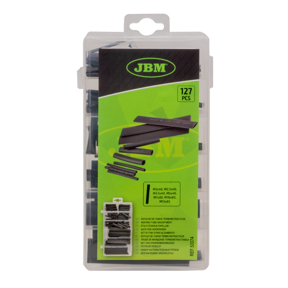 53374 - KRYMPEHYLSE FOR ISOLERING AV LEDNINGER / SORT