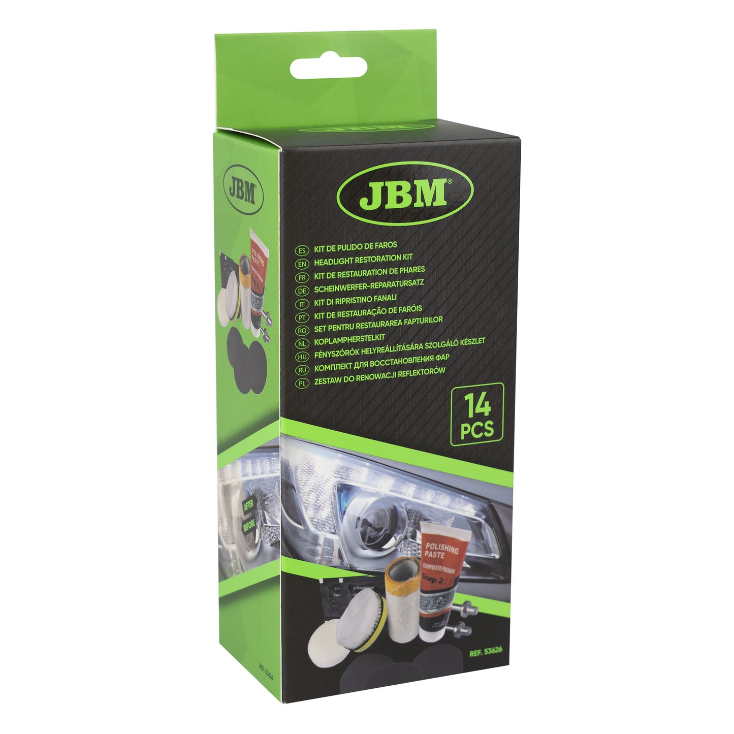 JBM 53626 | Restaureringssett frontlykter
