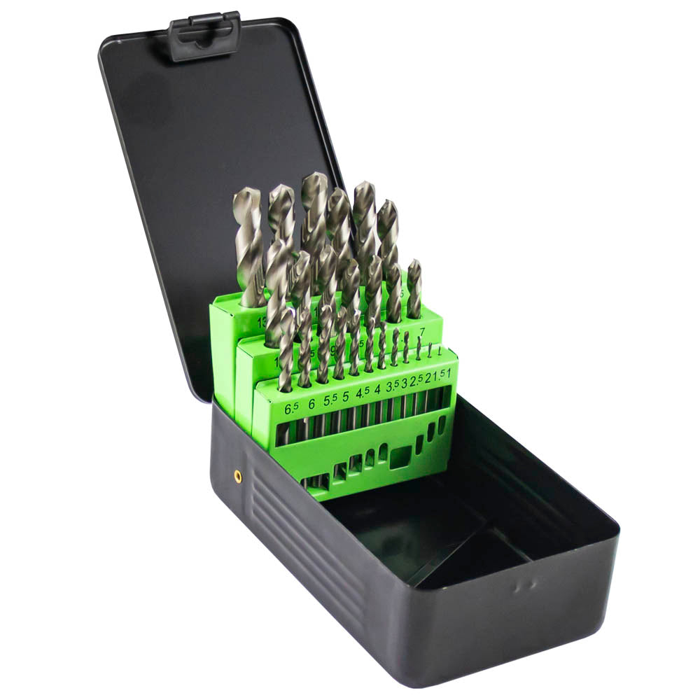 53856 - JBM BOR KASETT - HSS TWIST BOR / 1-13MM / 25 stk