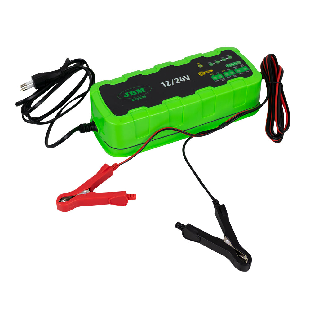 53929 - JBM VEDLIKEHOLDS LADER FOR BIL OG LASTEBIL - 12V / 24V