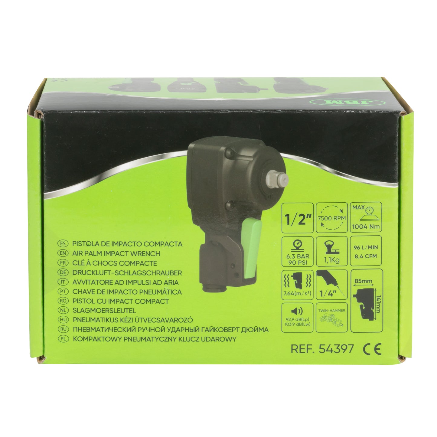 54397 - JBM MIKRO MUTTERTREKKER / 1/2" / 1004NM.