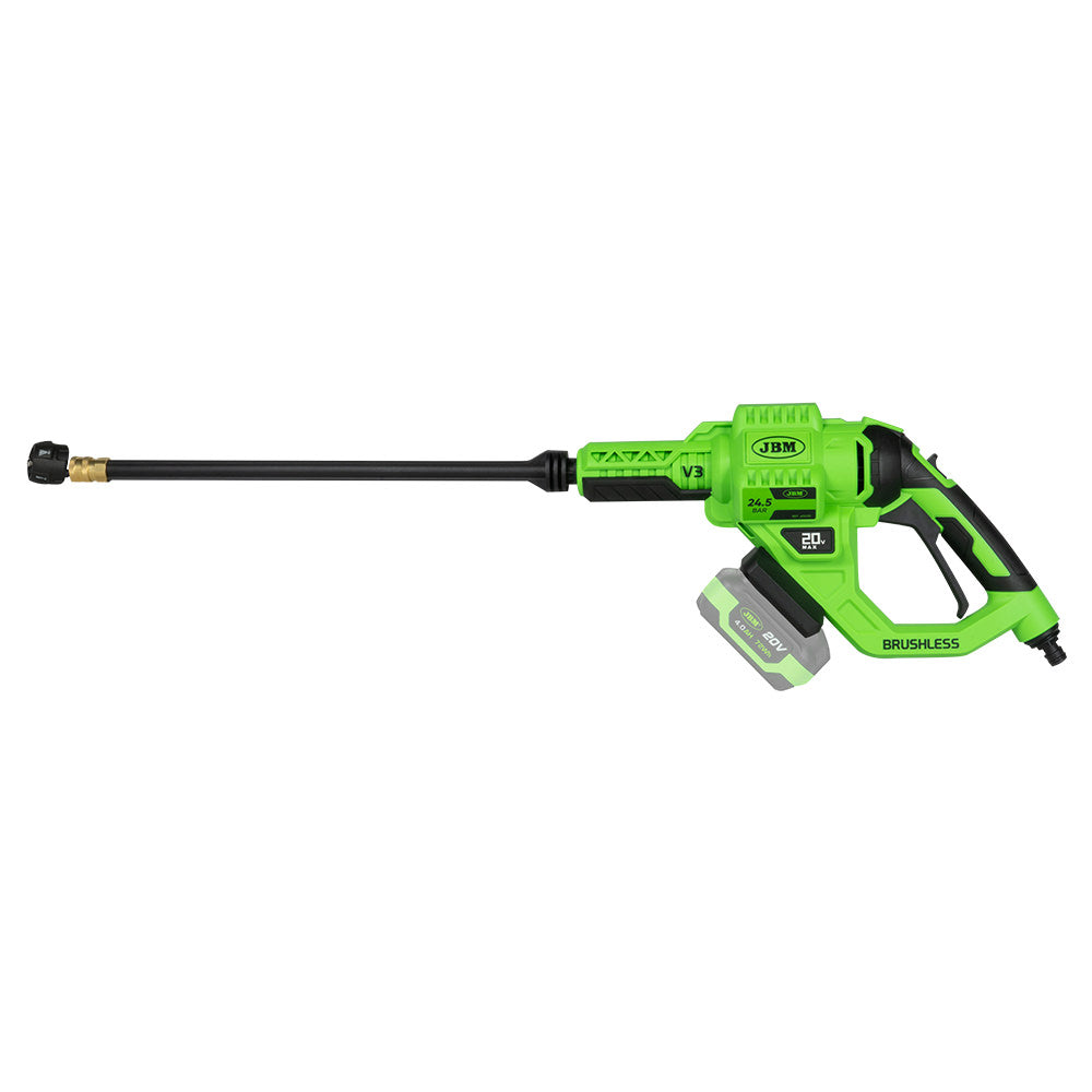 60039 - JBM BÆRBAR HØYTTRYKKSPYLER / 20V / 25 BAR TRYKK
