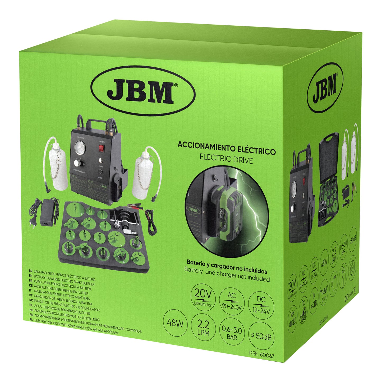 60067 BATTERIDREVET ELEKTRISK BREMSLUFTING