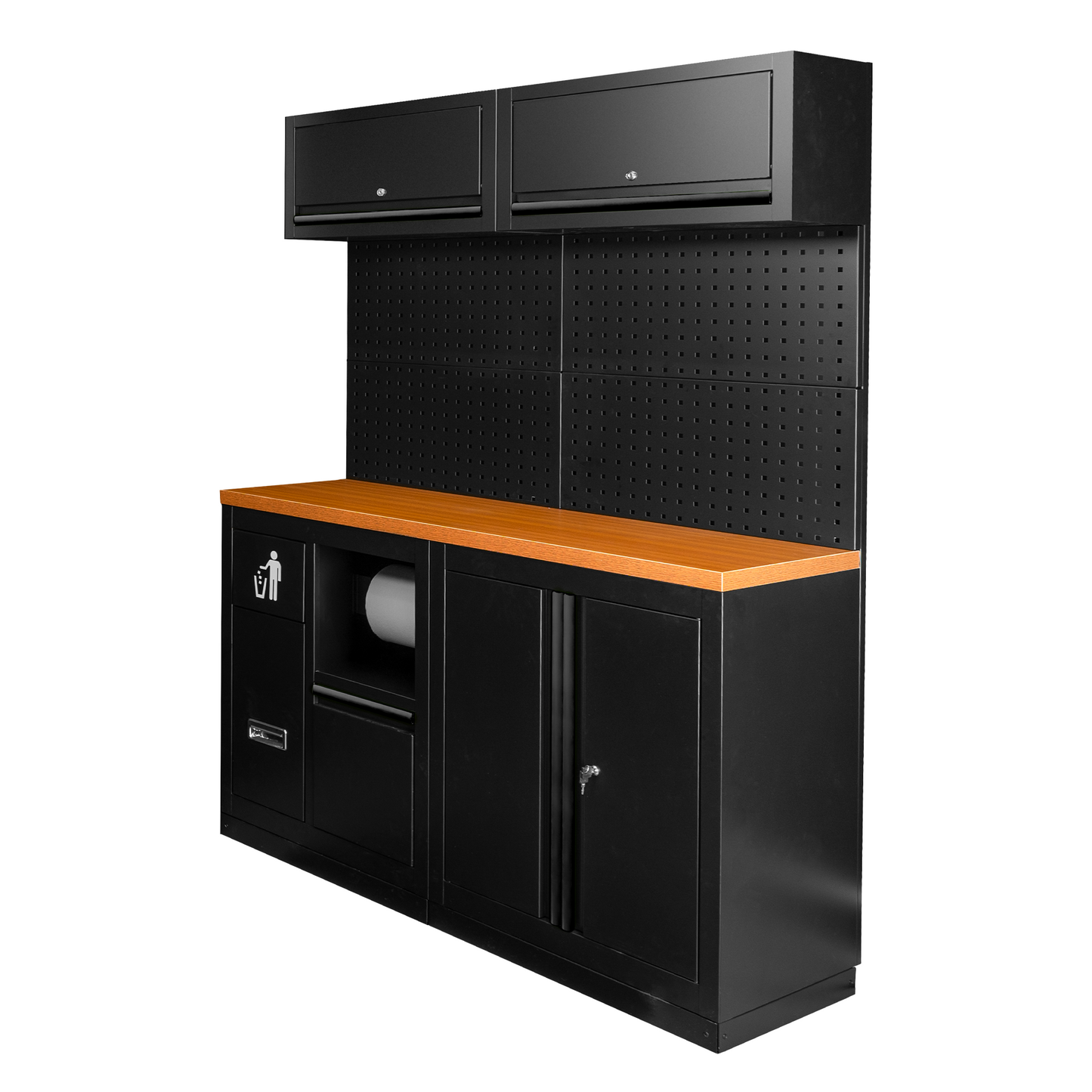 Arbeidstasjon, 12 deler, MDF benkeplate, SERIE527