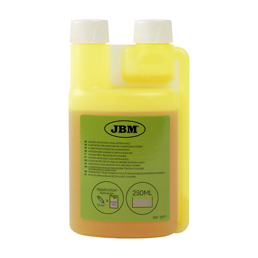 JBM 12977 | UV-deteksjonsvæske for lekkasjesøk i klimaanlegg - 250 ml