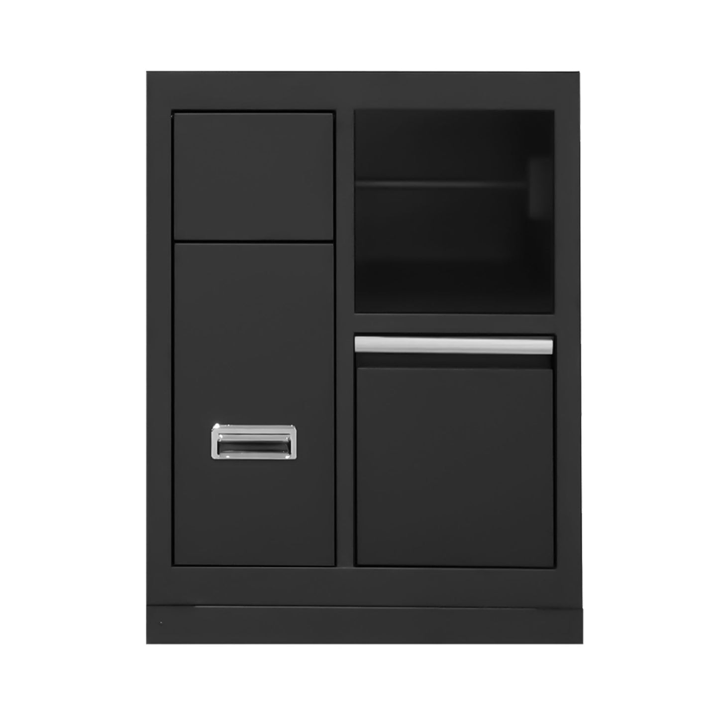 Arbeidstasjon m. avfallshåndtering og papirrullholder, 16493