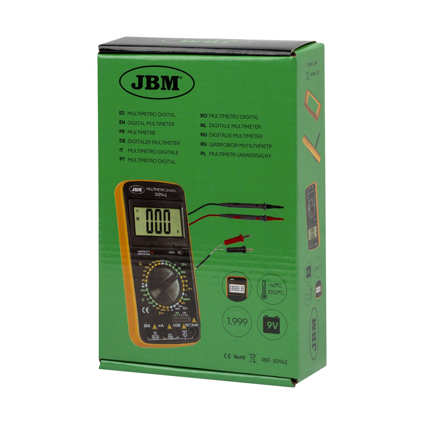50942 Digitalt multimeter
