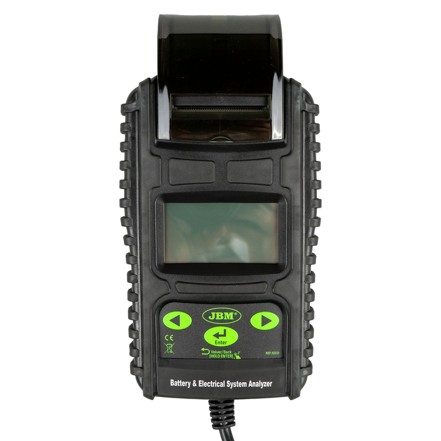 52233 Digital batteritester med skriver (12-24V)