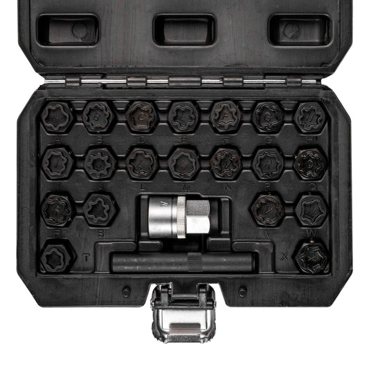 52823 Pipenøkkelsett for AUDI felglås