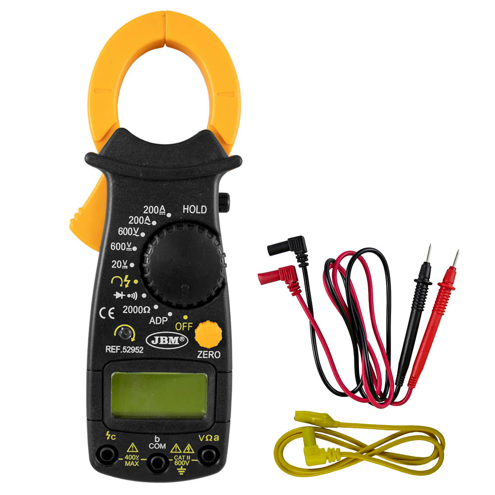 52952 Digitalt multimeter AC/DC, strøm og motstand