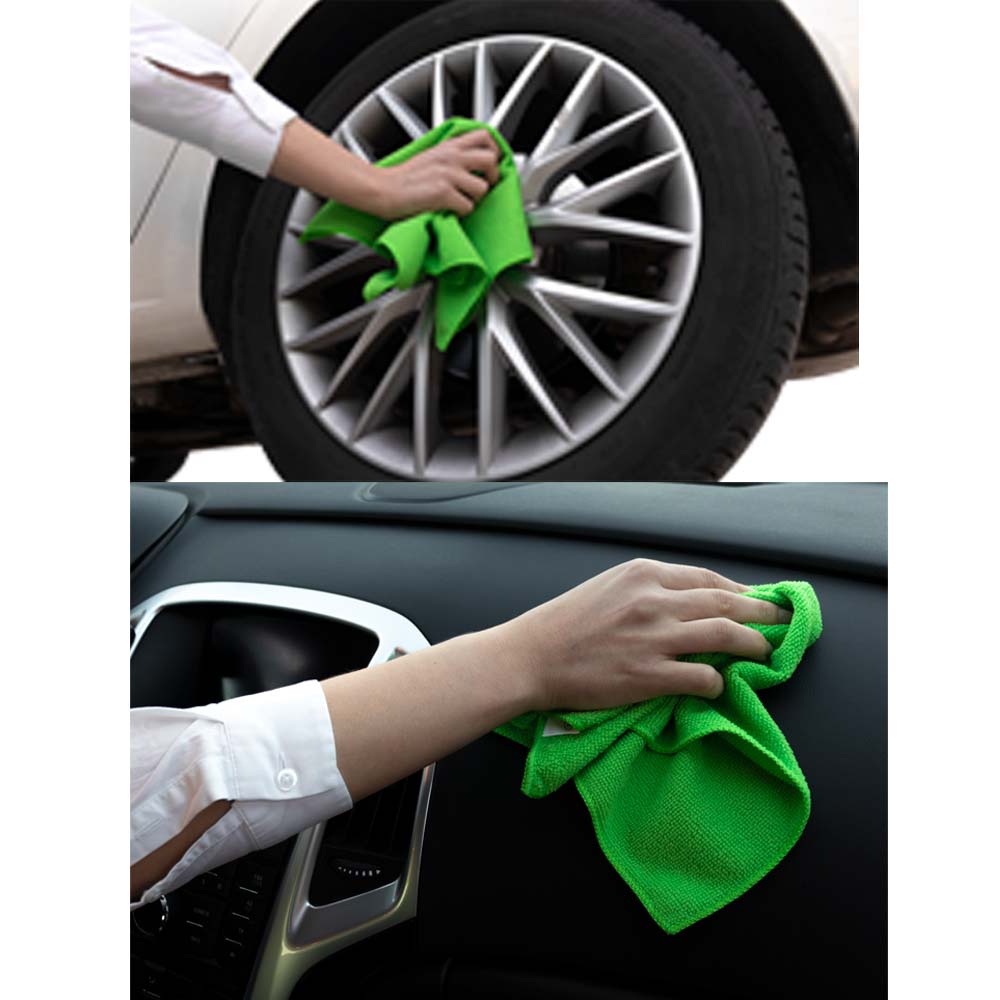 53221: SETT MED MIKROFIBERKLUTTER - 3 DELER