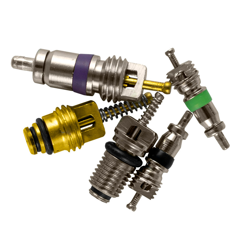 JBM 53599 | Schrader ventilsats for klimaanlegg -  134 deler