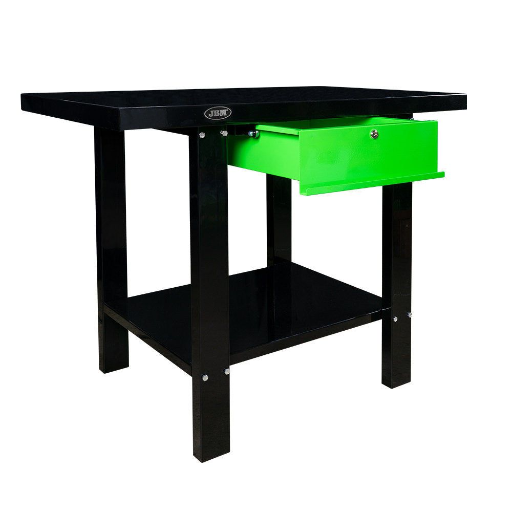 53674 Verkstedbenk med én skuff - TÅLER 800 KG!