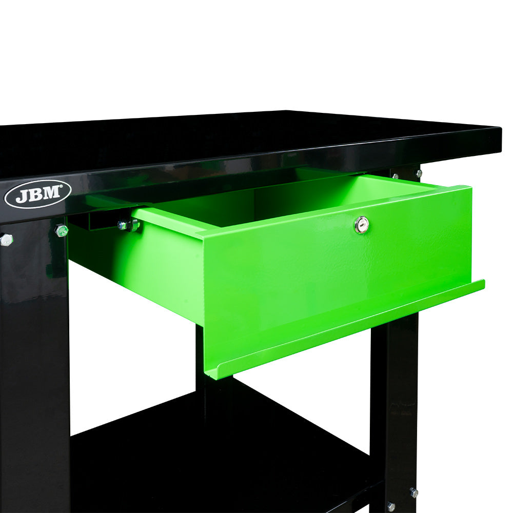 53674 Verkstedbenk med én skuff - TÅLER 800 KG!