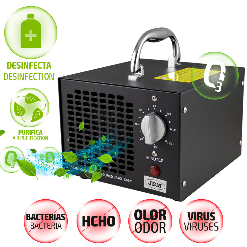 53786: BÆRBAR OZONGENERATOR 5000MG/T (220V)