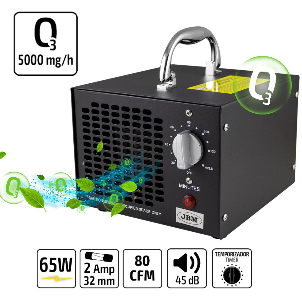 53786: BÆRBAR OZONGENERATOR 5000MG/T (220V)
