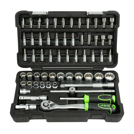 54168 Verktøysett med 3/8" 12-punkts piper