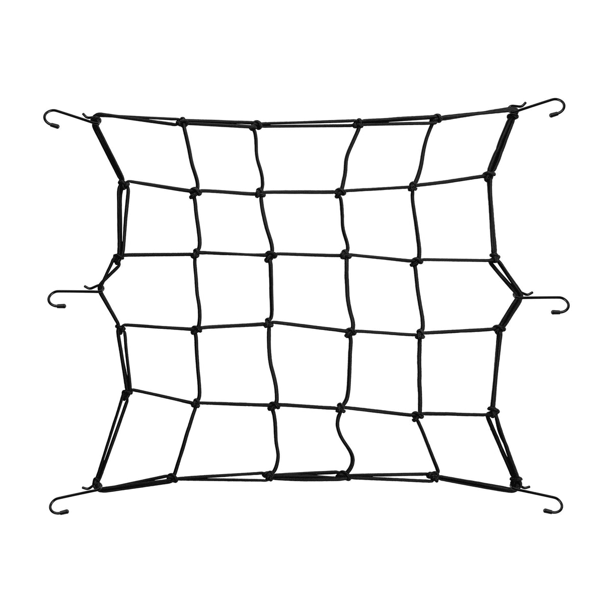 JBM 54332 | Elastisk bagasjenett til motorsykkel og MC, 6 kroker (40x40 cm)
