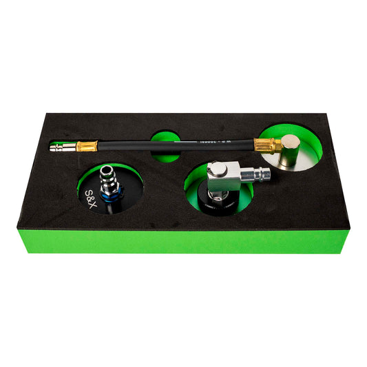 54887: BREMSELUFTINGSADAPTERSETT FOR TESLA