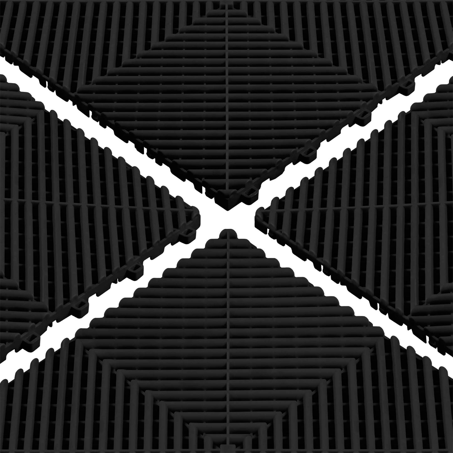 Sklisikker polypropylen gulvflis, verksted, 54906