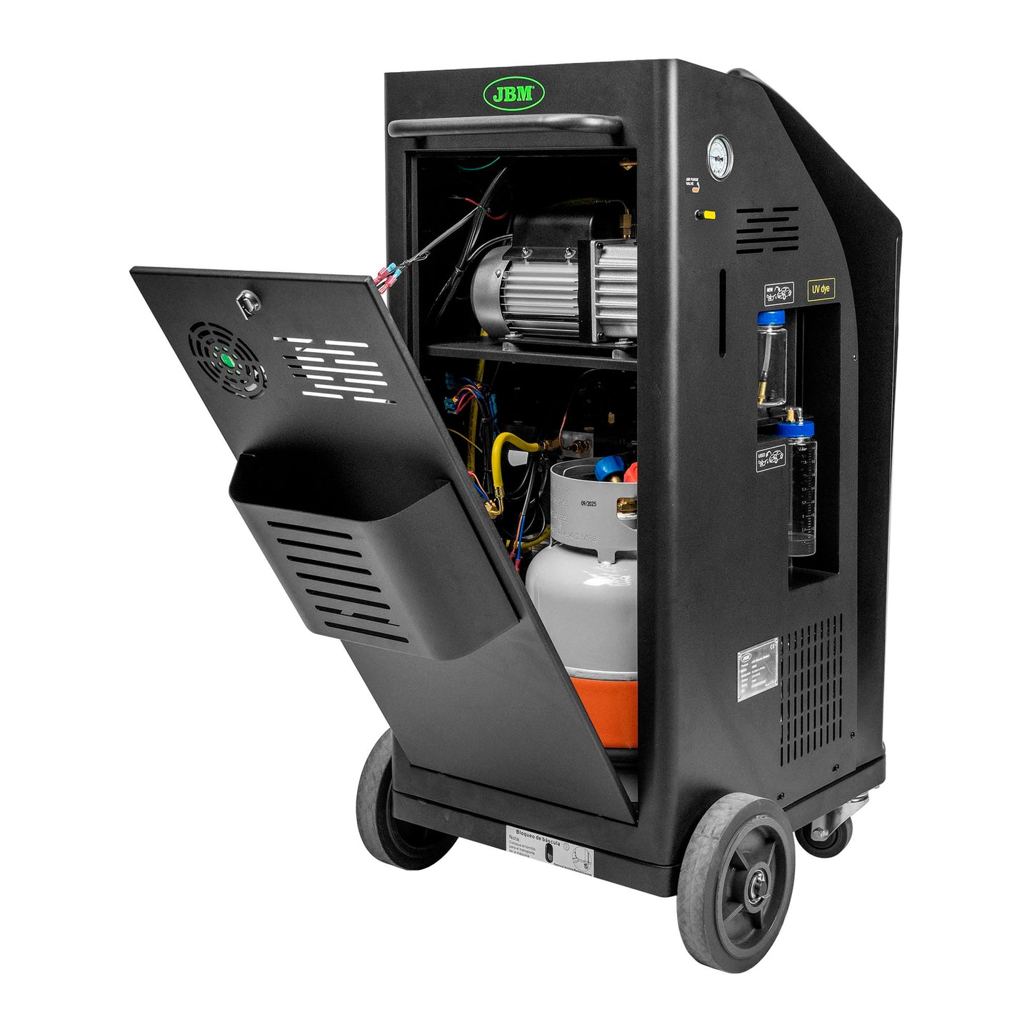 JBM 55085 | Automatisk AC-servicemaskin for R134a og R1234yf