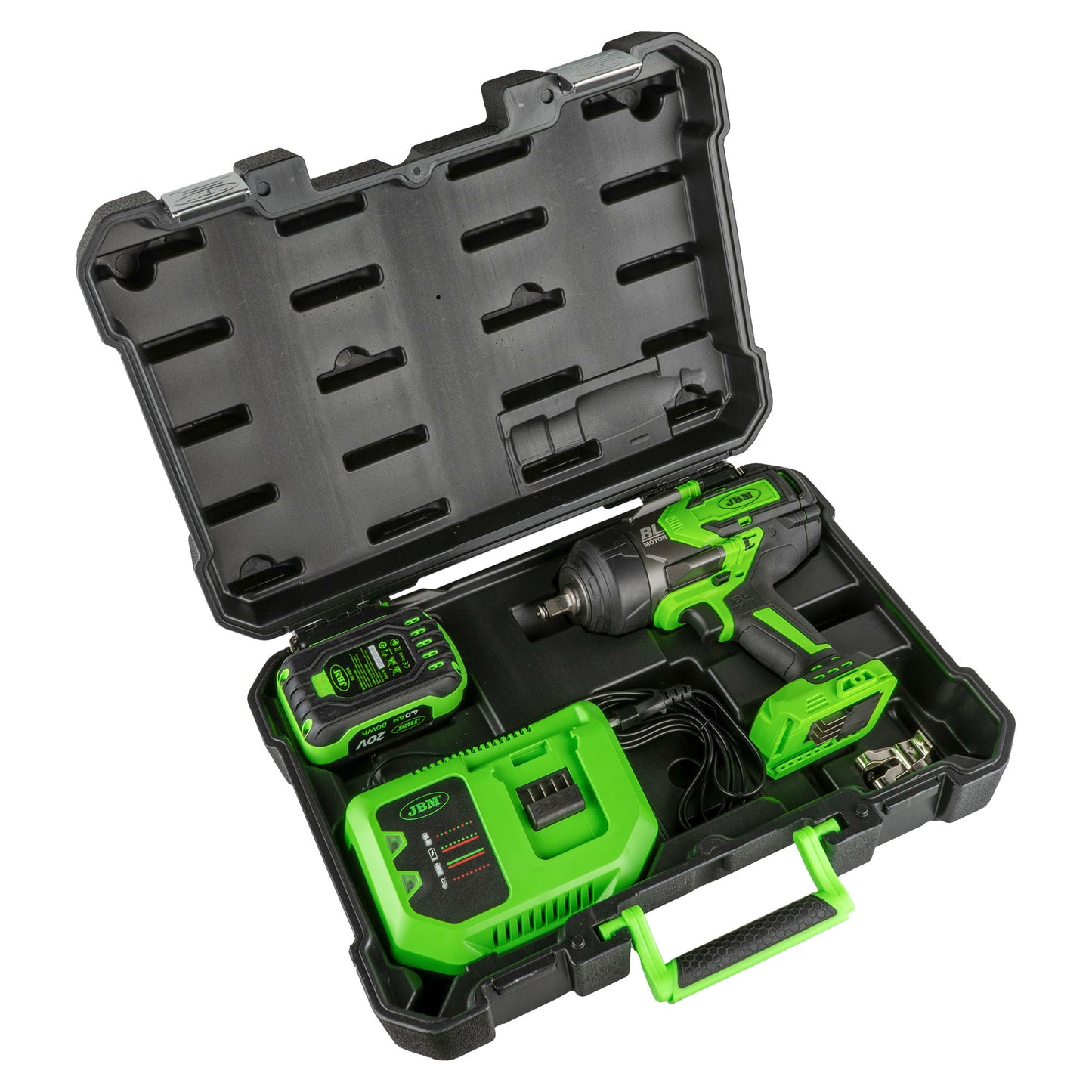 60044C 1/2” 1300NM Batteridrevet børsteløs muttertrekker med koffert