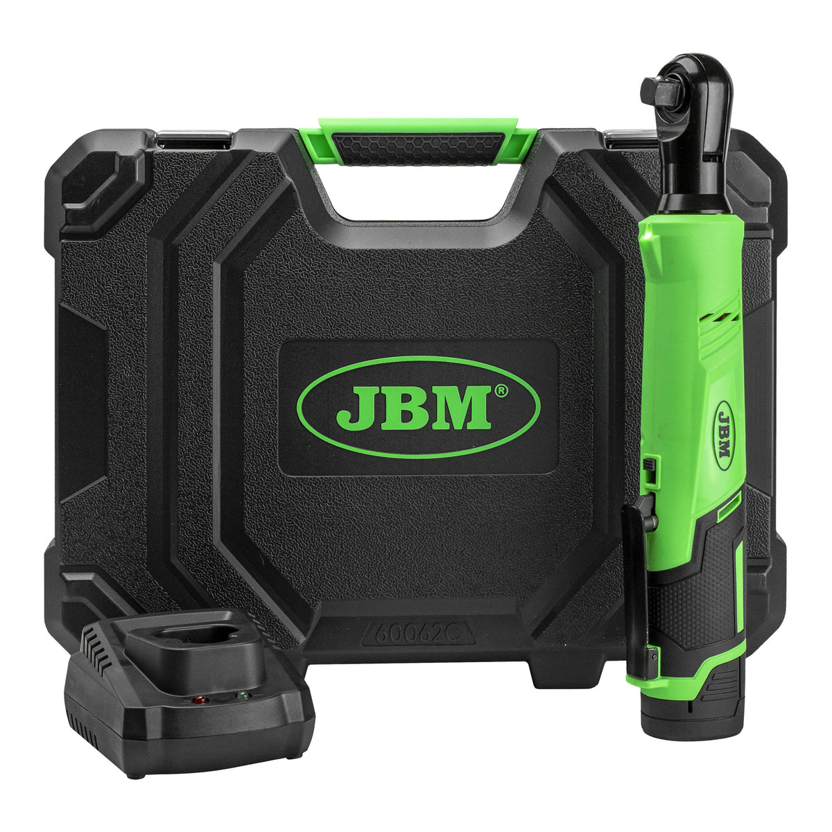 JBM 60062C | 12V Børsteløs skralle 1/2" med koffert