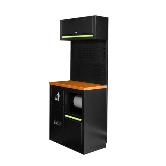 Arbeidstasjon, 7 deler, MDF benkeplate, SERIE524