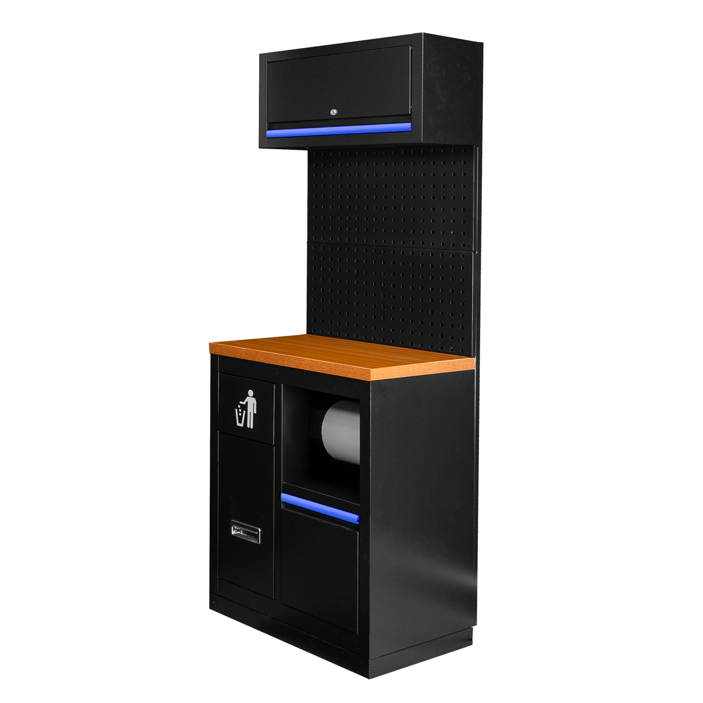 Arbeidstasjon, 7 deler, MDF benkeplate, SERIE524