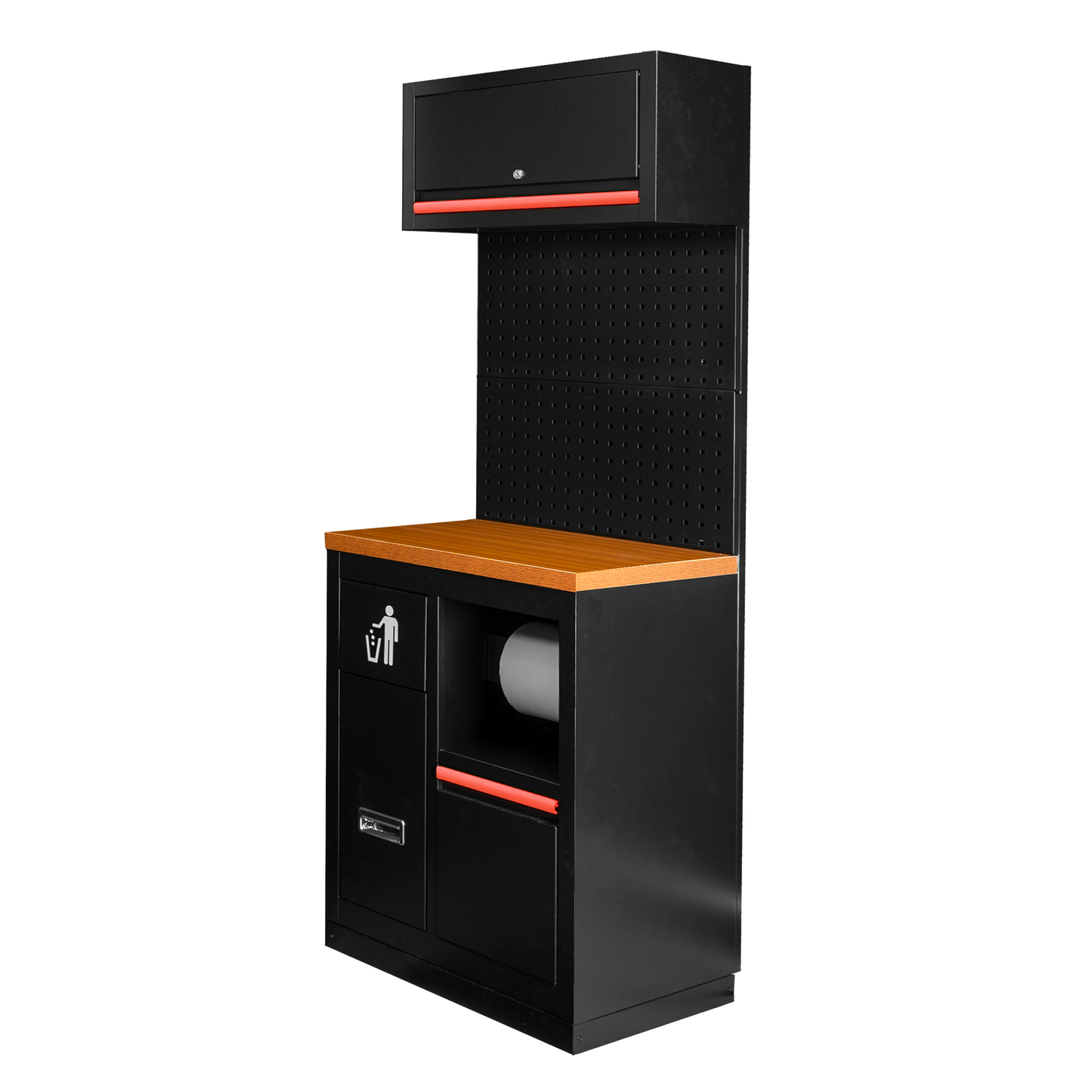 Arbeidstasjon, 7 deler, MDF benkeplate, SERIE524