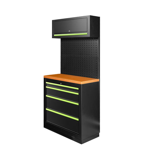 Arbeidstasjon, 7 deler, MDF benkeplate, SERIE526