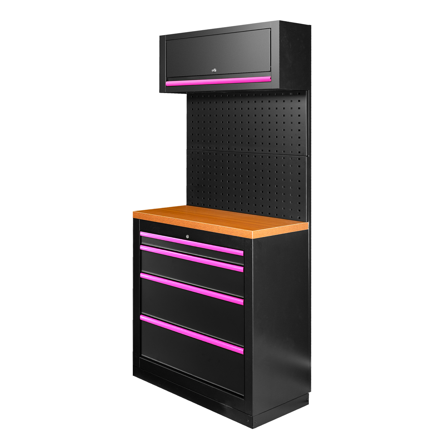 Arbeidstasjon, 7 deler, MDF benkeplate, SERIE526