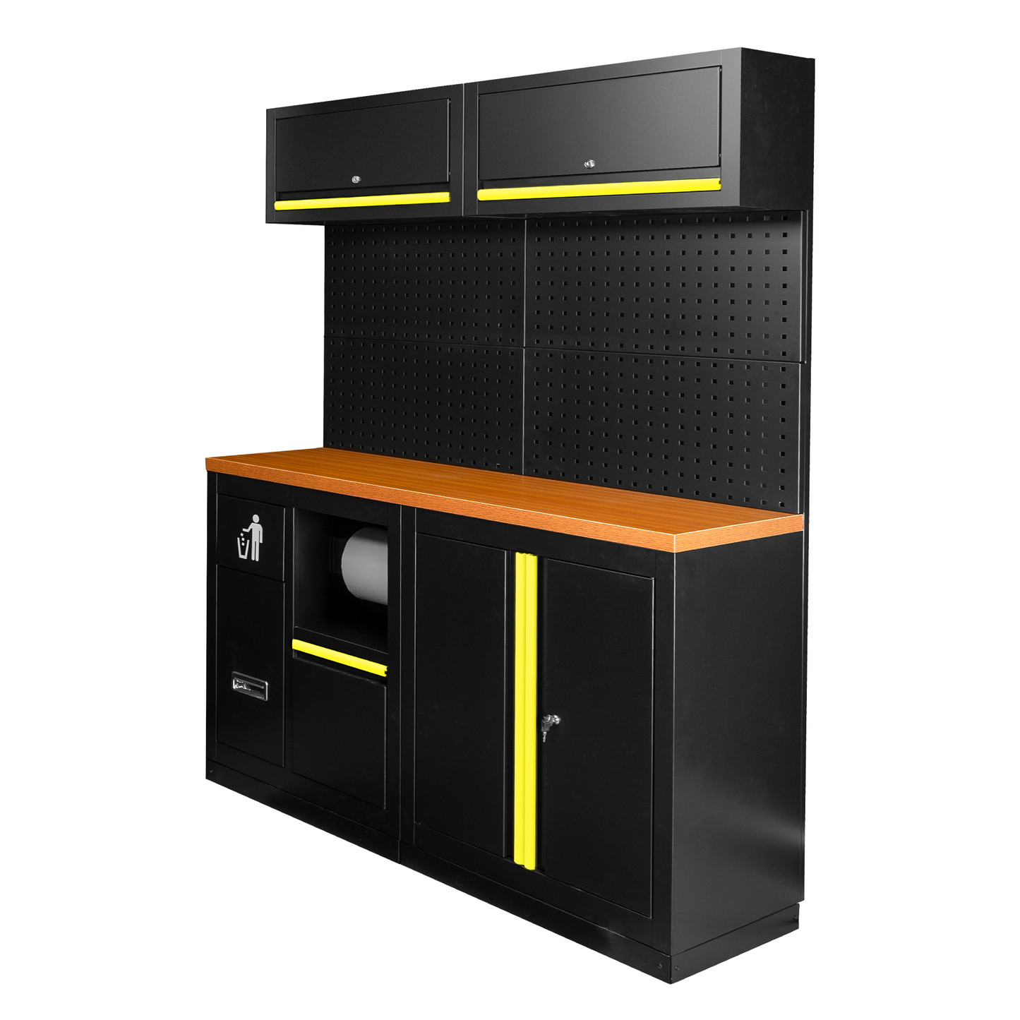 Arbeidstasjon, 12 deler, MDF benkeplate, SERIE527